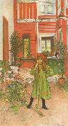 Carl Larsson Rading oil painting picture wholesale